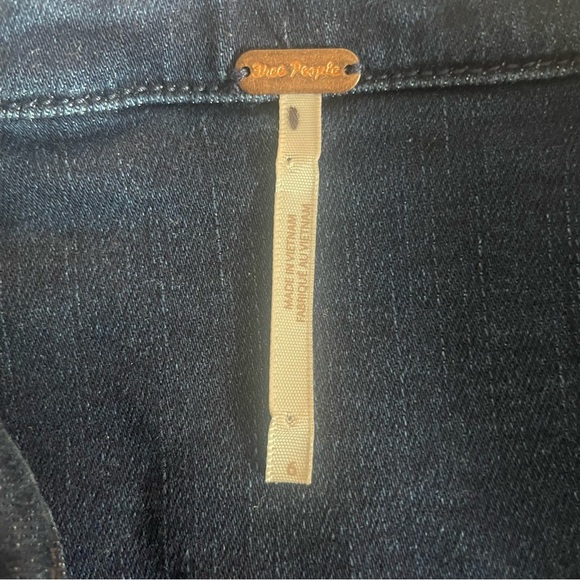 Free People Blue Long Sleeve Denim Dress - Picture 12 of 16